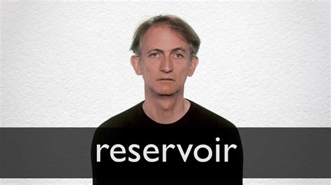 reservoir pronunciation|how to pronounce reservoirs.